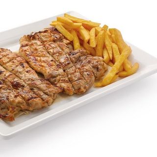 Chips  fried Chicken  Breast