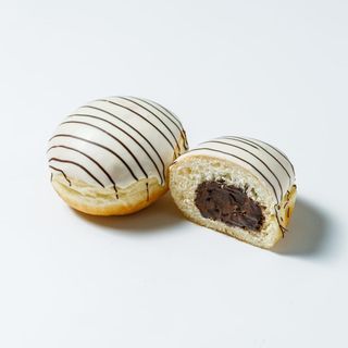 Белый шоколад и шоколадный крем берлинер