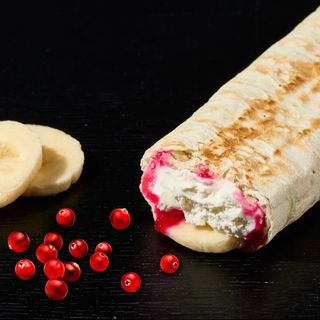 Шаурма сладкая с клюквой