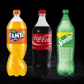 Cola, Fanta, Sprite 1л