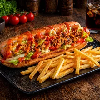 Hot-Dog Spicy + Фри