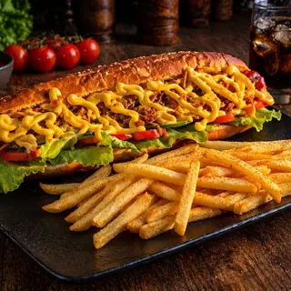Hot-Dog Classic + Фри