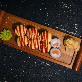 Запеченный лосось 