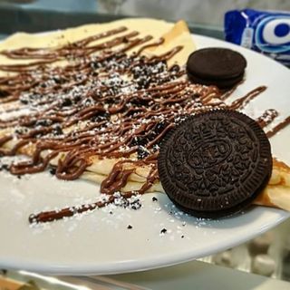Crêpes Nuttela Oreo