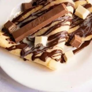 Crêpes Nuttela Kitkat