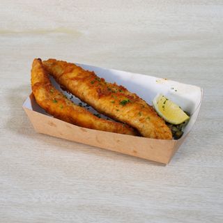 Filet de poisson frit 