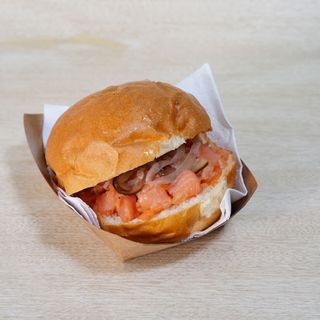 Sandwich saumon fume