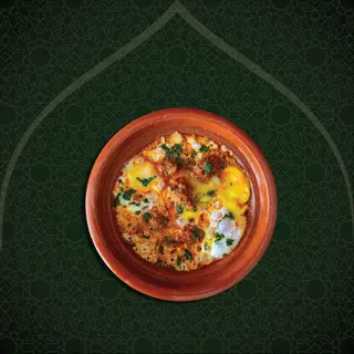 Tajine de kefta aux oeufs