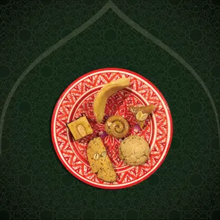 Assortiment de pâtisseries marocaines