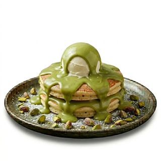 Pistachio' Pancakes
