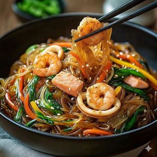 Vermicelles Fruits De Mer