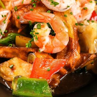 Wok Crevettes