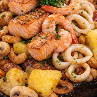 Wok Fruits De Mer Exotique