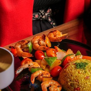 Brochettes Crevettes