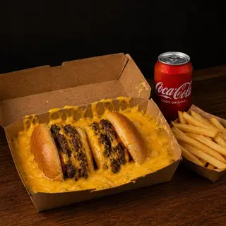 Chees Box burger  menu