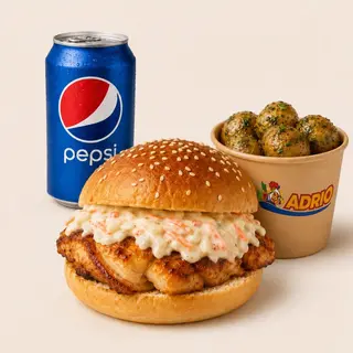 Adrio Roast Burger meni