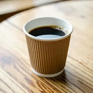 Caramel macchiato coffee