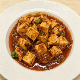 Ljuti doufu，麻婆豆腐盖饭