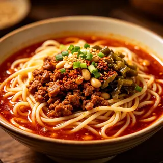 Ljuta noodla sa mesom，担担面