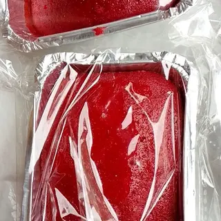 Red velvet foil cake