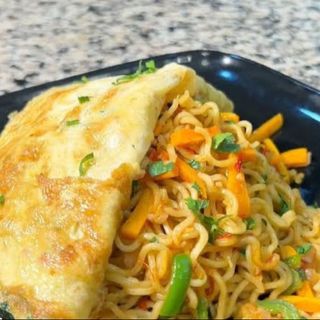 Noodles And Egg