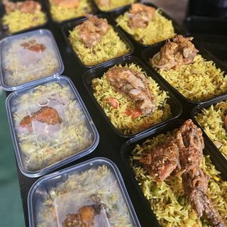 Fried rice meal