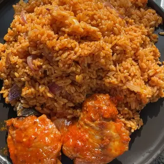 Jollof Rice + Turkey