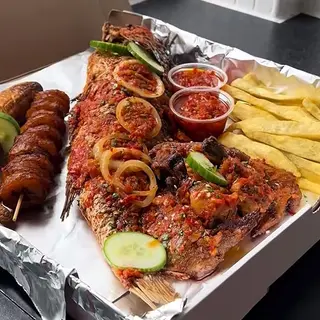 Grilled Fish Platter