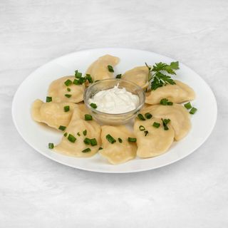 Pierogi z szpinakiem