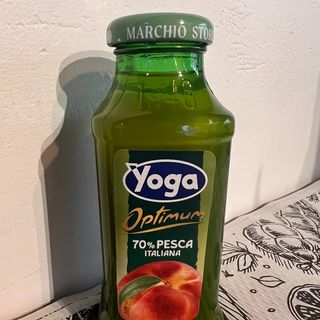 Włoskie Soki Yoga 250ml - Brzoskwina