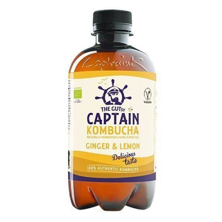 Napój Captain Kombucha Imbir&cytryna BIO 400ml