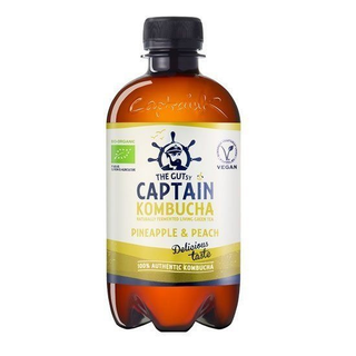 Napój Captain Kombucha Ananas&Brzoskwinia BIO 400ml