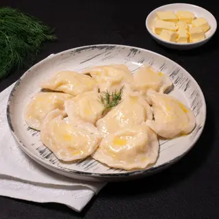 Pierogi z ziemniakami i masłem mrożone 1 szt