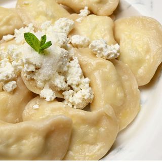 Pierogi z serem na słodko