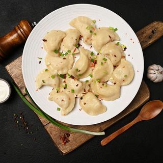 Pierogi z serem na słono