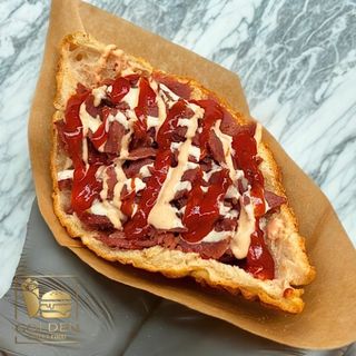 Kebab w bułce Mięsny