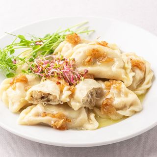 Pierogi z kapustą i grzybami