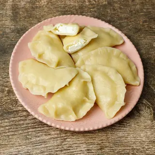 Pierogi z Twarożkiem na Słodko