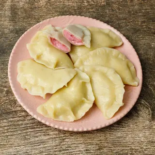 Pierogi z Malinami i Serkiem Mascarpone