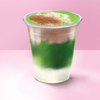 Gingerbread Matcha Latte