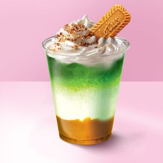 Lotus Cookie Matcha Latte