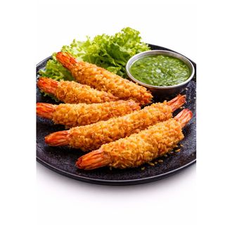 Fried Tiger Prawns