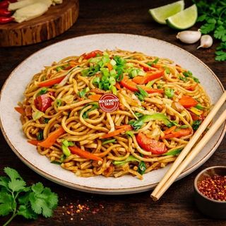 Hakka Noodles Prawn