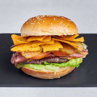 Burger Nachos