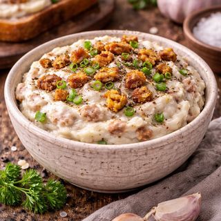 Słonina mielona z czosnkiem 50g