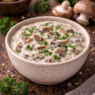 Sos pieczarkowy