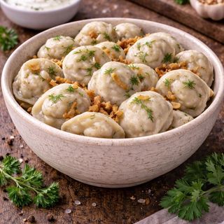 Pielmieni z wieprzowiną