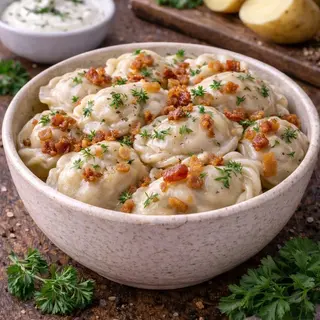 Pierogi z ziemniakami