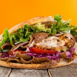 Kebab w Chlebku Naan drobiowy 250g