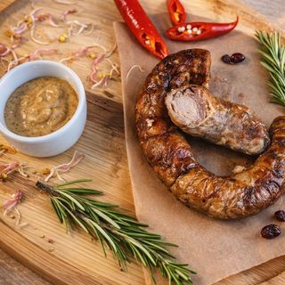 Kiełbasa domowa z pieca